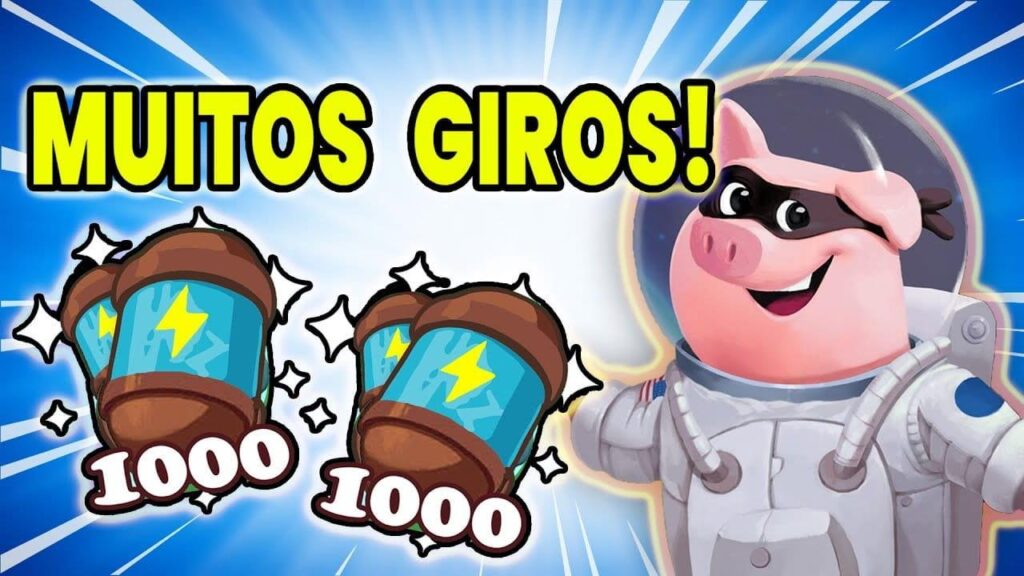 Códigos para atualizar os giros grátis no Coin Master 4 Giros grátis no Coin Master