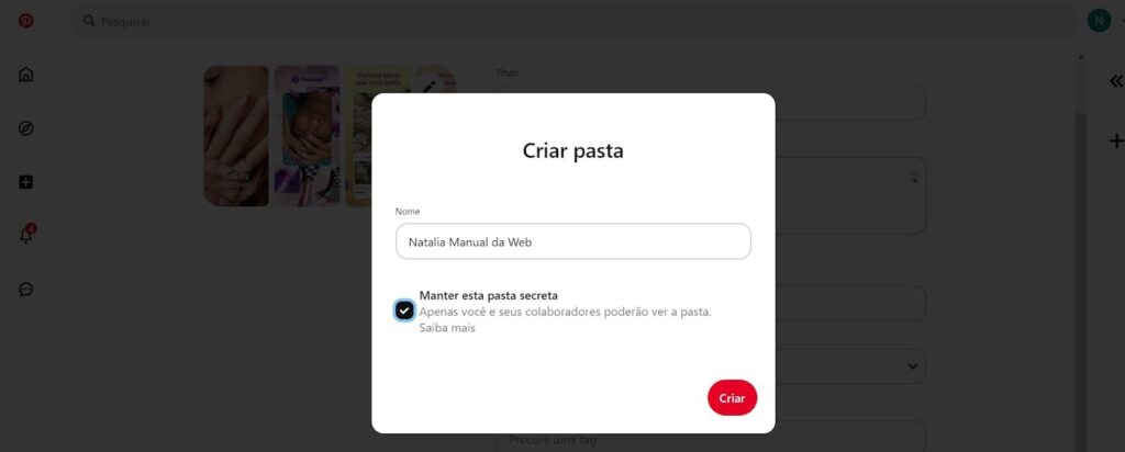 Melhores pastas do Pinterest