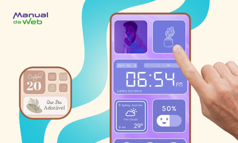Como personalizar a tela do celular