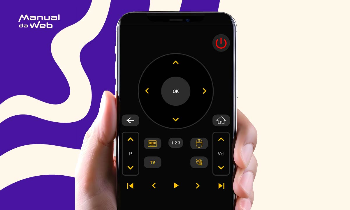 Controle remoto universal para TV que funciona pelo celular