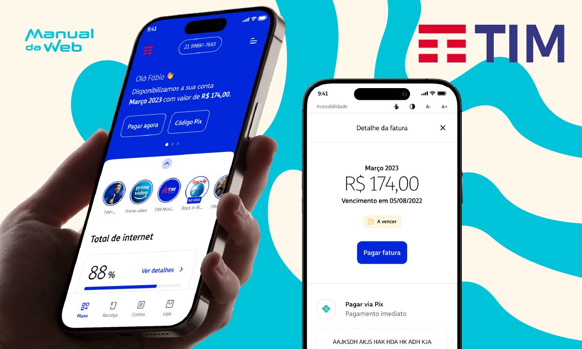 Guia prático de como ver a fatura da TIM pelo celular