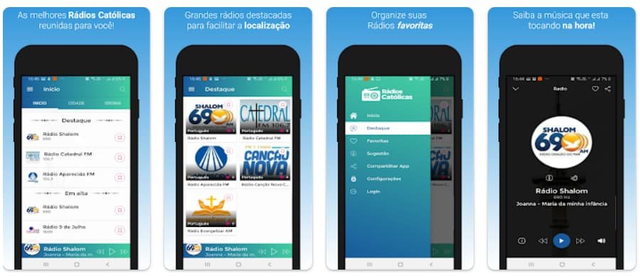 Escute as melhores rádios católicas do Brasil ao vivo no celular 3 Rádios católicas do Brasil