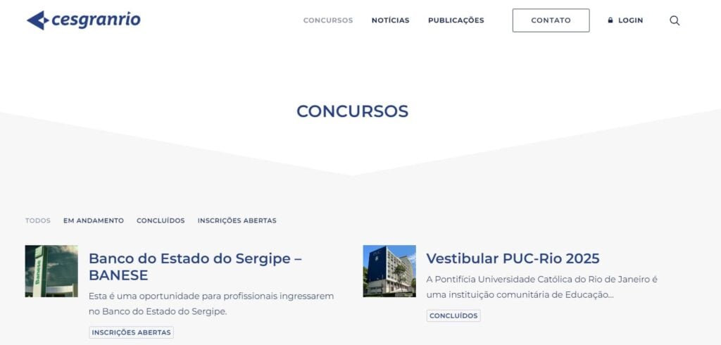 Concurso do Banco do Brasil 2025