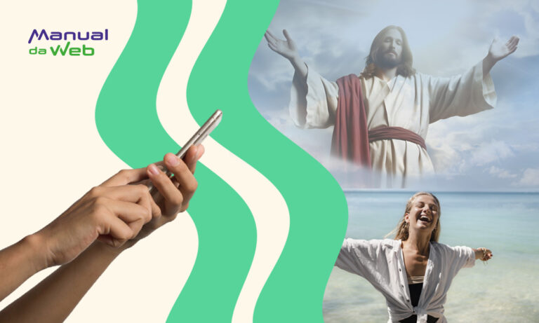 Foto com Jesus Cristo