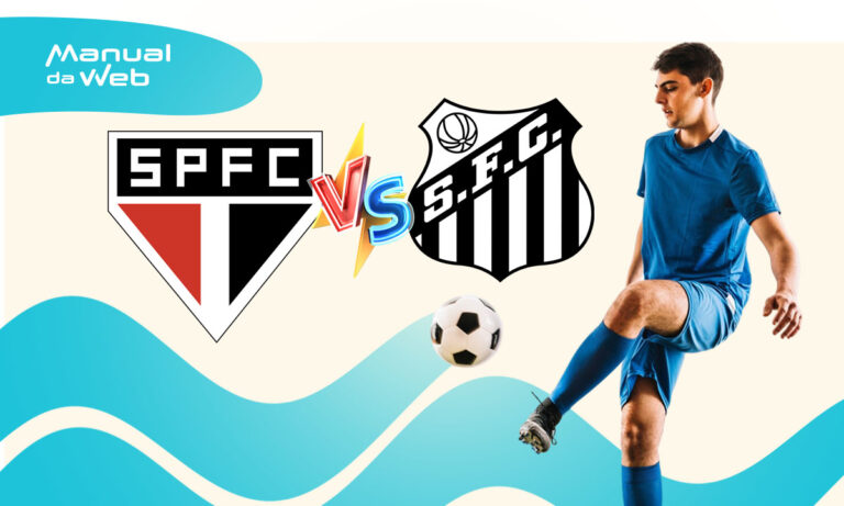 São Paulo x Santos hoje