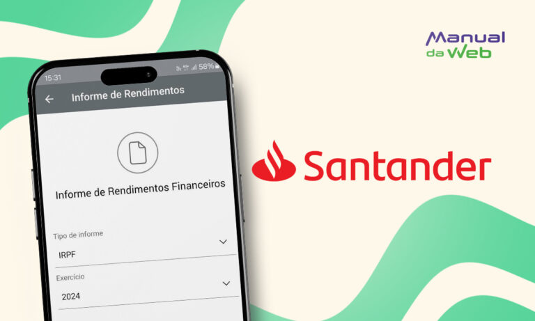 Informe de rendimentos do Santander