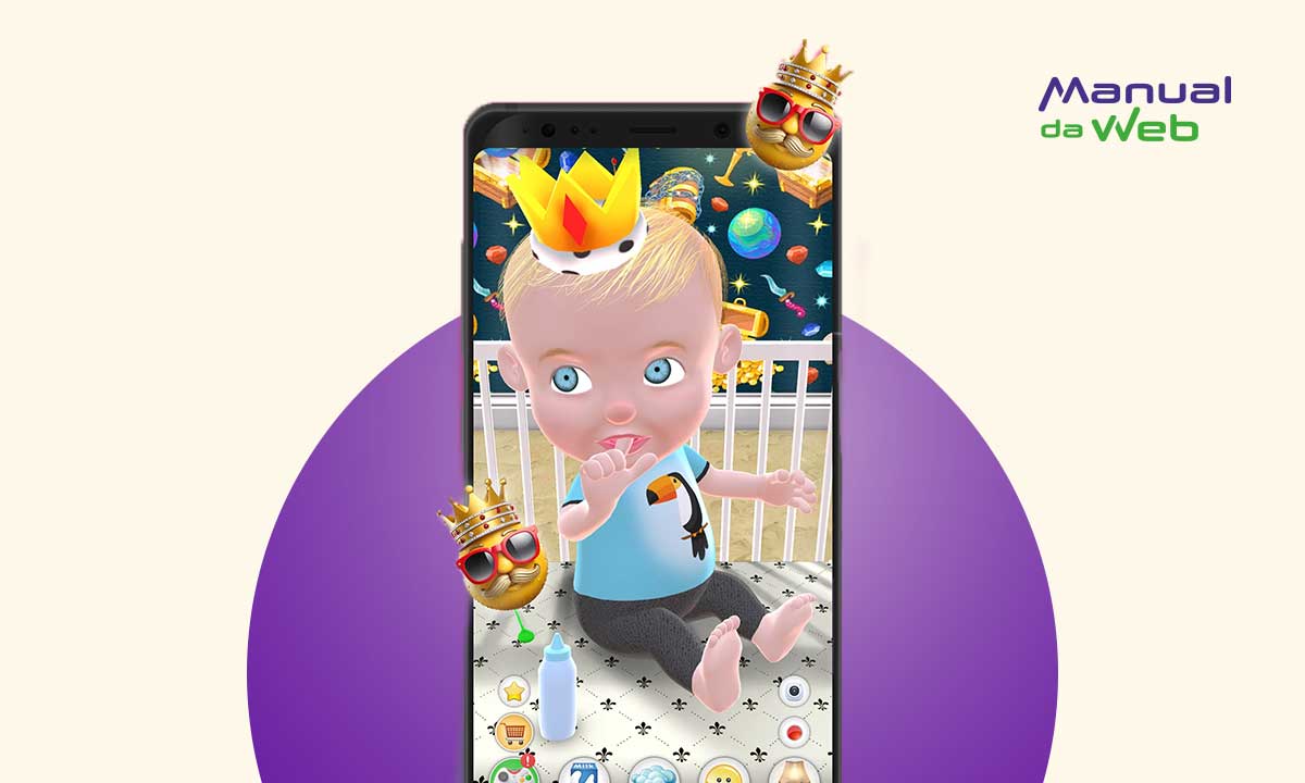 App para ter seu próprio bebê reborn para cuidar pelo celular
