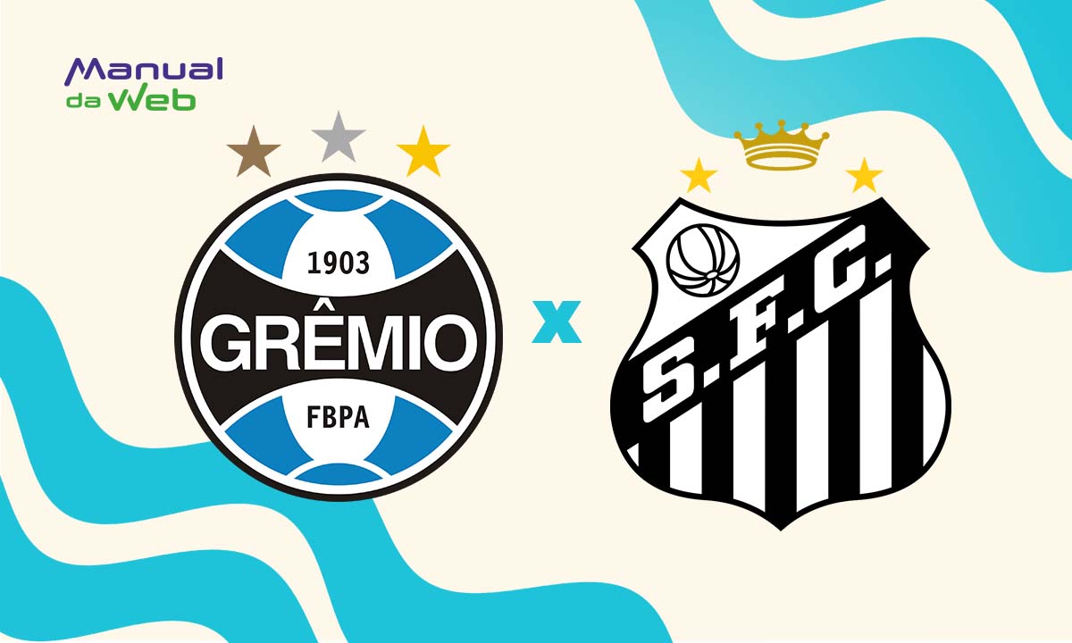 Grêmio x Santos hoje 04/05 ao vivo: onde assistir, horários e escalações