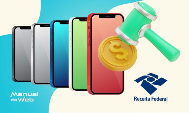 Leilão de celulares