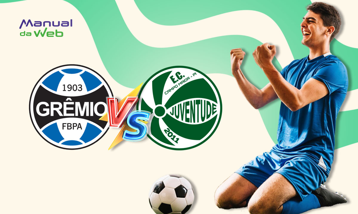Juventude x Grêmio hoje 01/06 ao vivo: onde assistir, horários e escalações