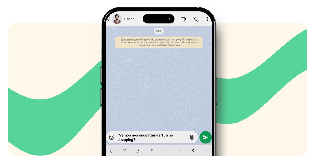 10 truques de formatação de texto do WhatsApp para suas conversas 2 Formatação de texto do WhatsApp