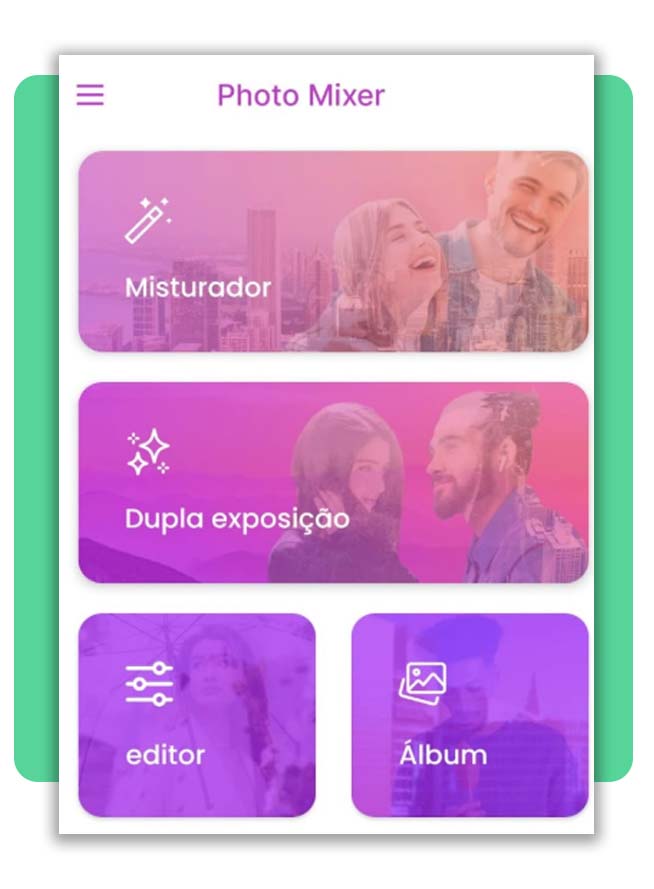 Aplicativo para juntar duas fotos em uma só sem ser profissional 4 Juntar duas fotos em uma só