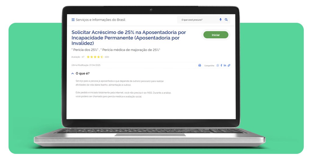 Adicional na aposentadoria: como ganhar 25% a mais do seu salário 4 Adicional na aposentadoria