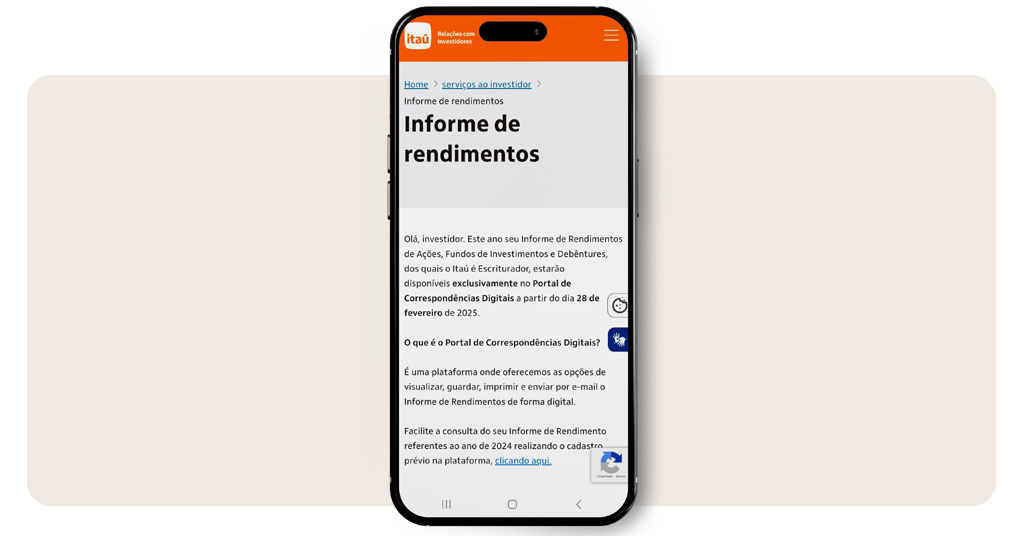 Consulta gratuita do informe de rendimentos do Itaú online 5 Informe de rendimentos do Itaú