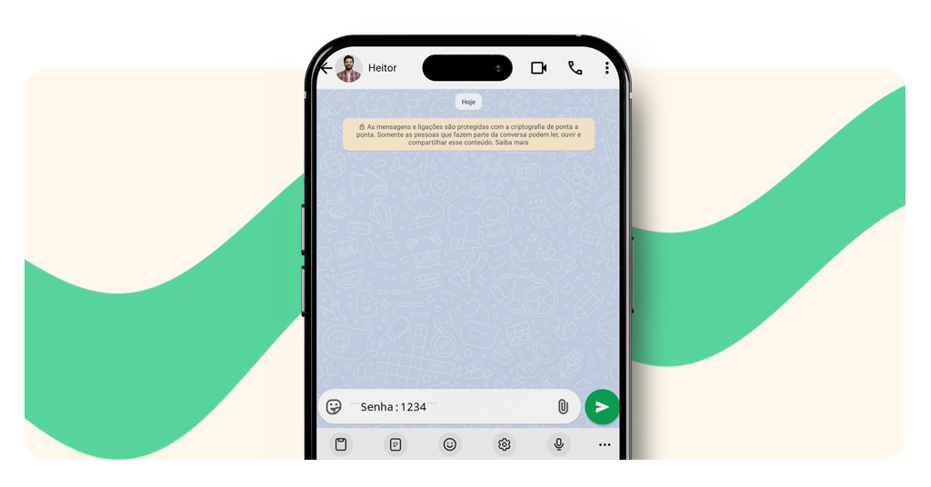 10 truques de formatação de texto do WhatsApp para suas conversas 5 Formatação de texto do WhatsApp