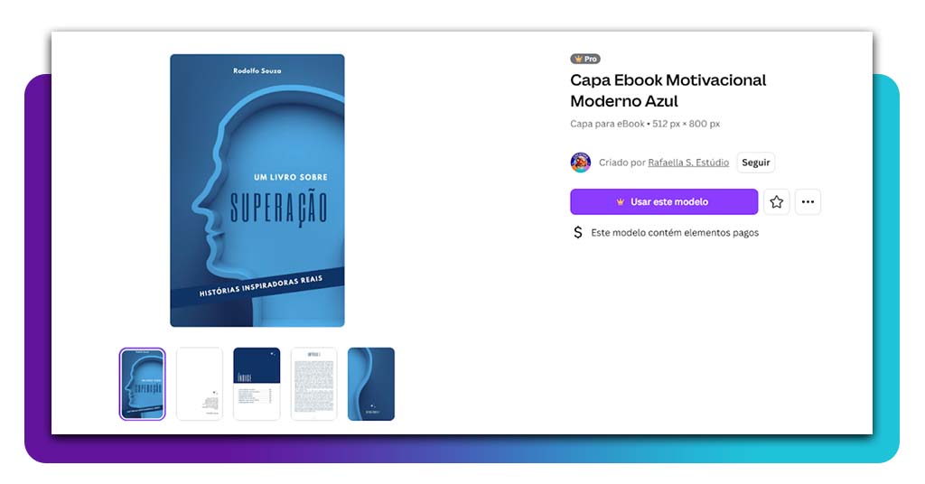 Como criar um e-book profissional em minutos pelo Canva 6 Criar um e-book profissional