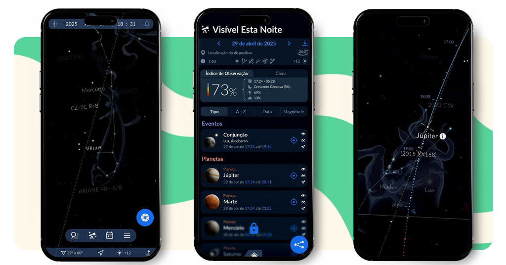 3 aplicativos gratuitos para ver estrelas e os planetas 9 Aplicativos gratuitos para ver estrelas