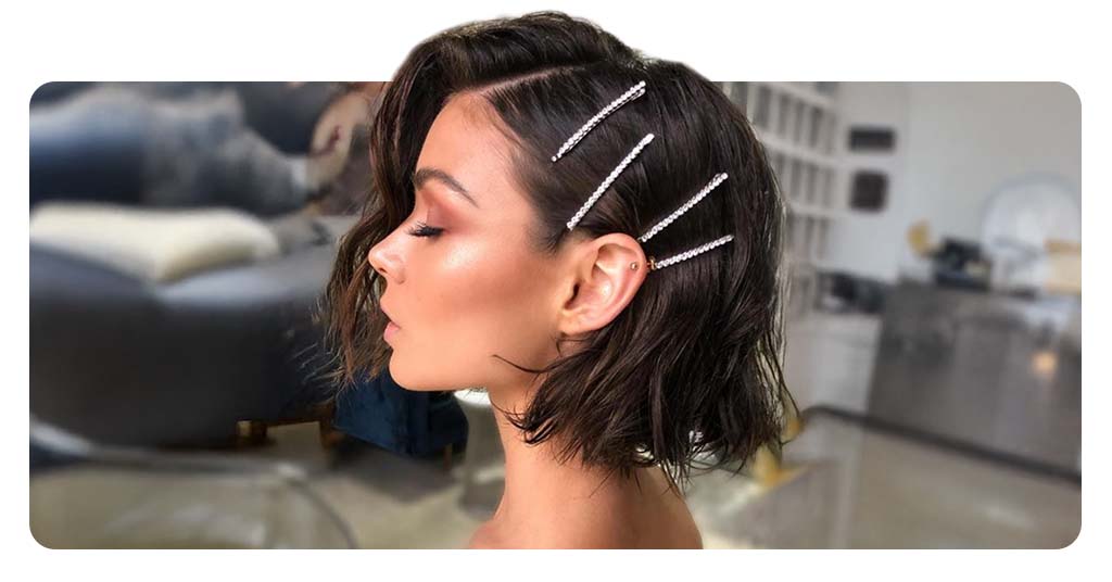 Fazer penteados em cabelo curto