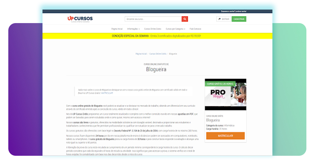 Curso de Blogueira: aprenda online como ser blogueira 2 Curso de Blogueira