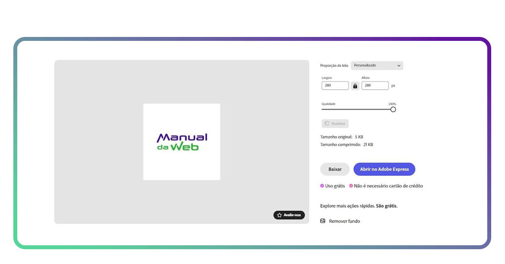 Site para diminuir o tamanho da foto em segundos e de graça 2 Diminuir o tamanho da foto