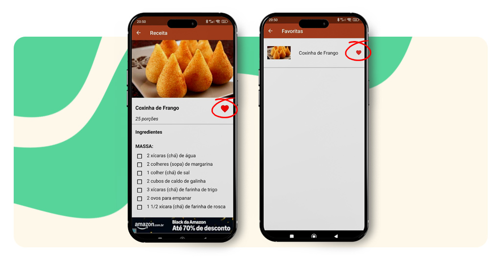 App com receitas de salgados para fazer uma renda extra 3 Receitas de salgados