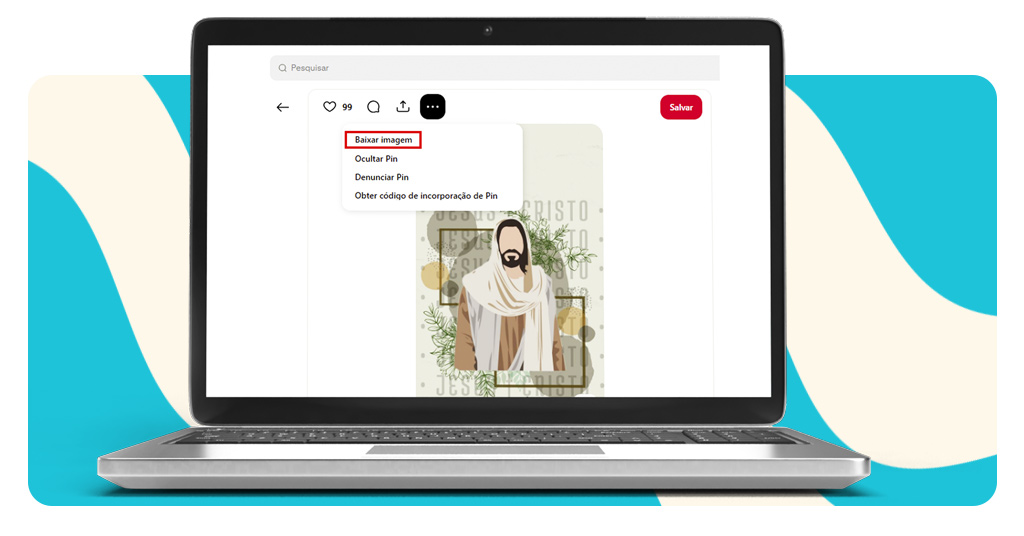 Encontre os mais bonitos papéis de parede de Jesus no Pinterest 3 Papéis de parede de Jesus