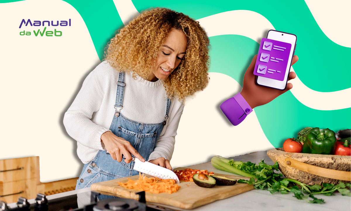 Apps de culinária para cozinhar como um chef na sua casa