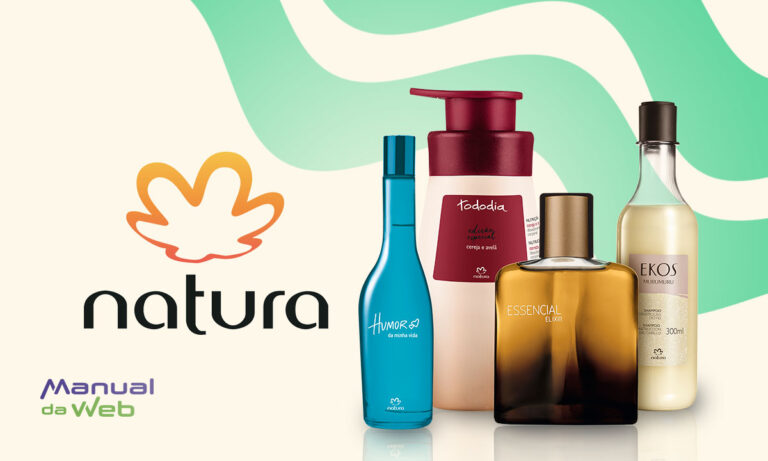 Ganhar produtos da Natura
