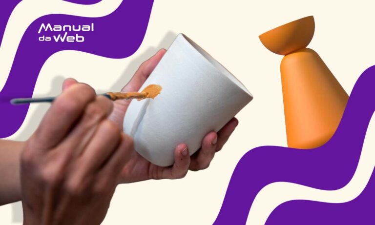 Fazer arte em cerâmica