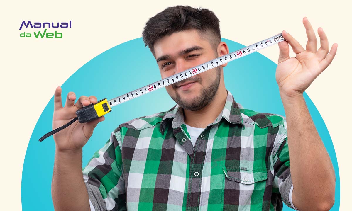 Baixe essa régua digital no celular e abandone a fita métrica