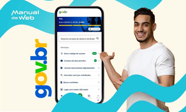 Verificação em duas etapas na conta Gov