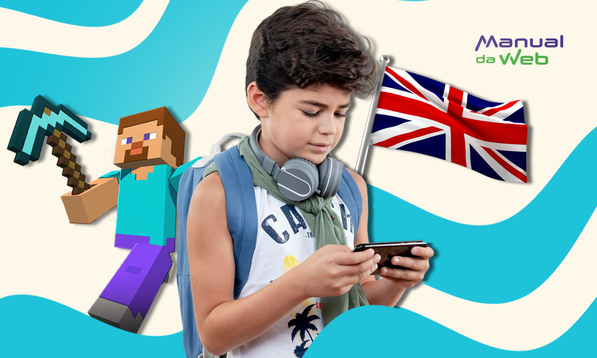 Maneiras para seu filho aprender inglês com o Minecraft
