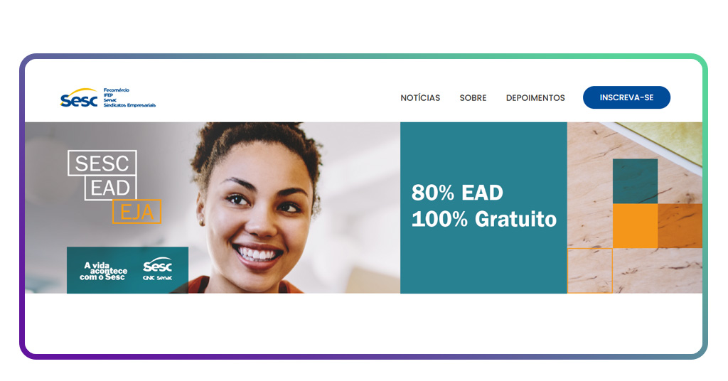 Como concluir seu ensino médio de graça pelo EJA EAD do Sesc 1 EJA EAD