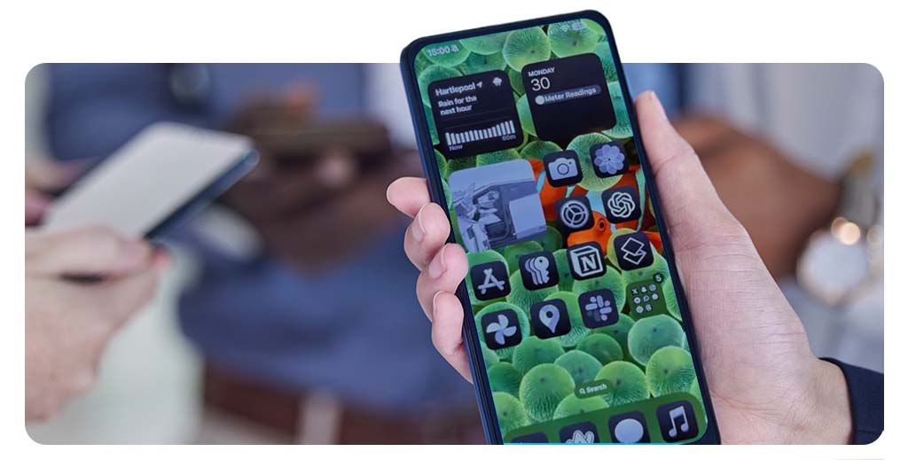App para deixar o sistema do celular Android igual o iPhone 16 2 Celular Android igual o iPhone