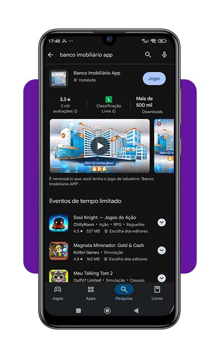 Divirta-se com os amigos jogando Banco Imobiliário no celular 2 Banco Imobiliário no celular