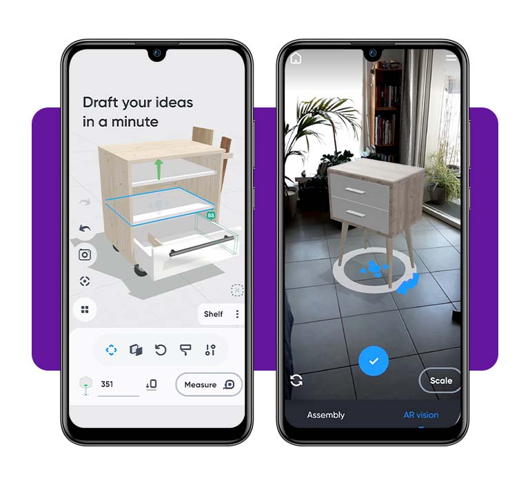 Aplicativo para criar móveis em 3D em poucos passos pelo celular 2 Aplicativo para criar móveis