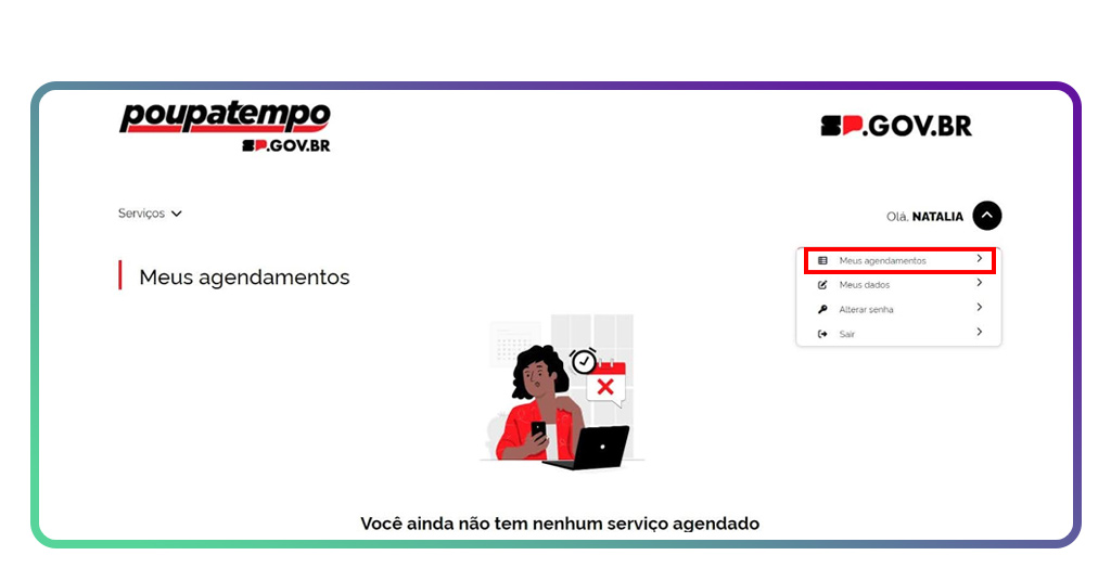 Aprenda como fazer o agendamento da identidade pela internet 10 Agendamento da identidade
