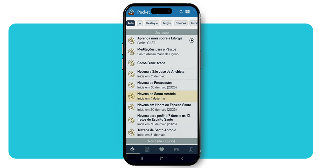 Aplicativo para ler o terço facilmente pelo celular 3 Aplicativo para ler o terço