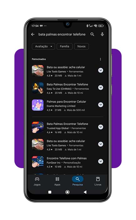 Celular perdido no silencioso? Este app pode resolver! 4 Celular perdido no silencioso