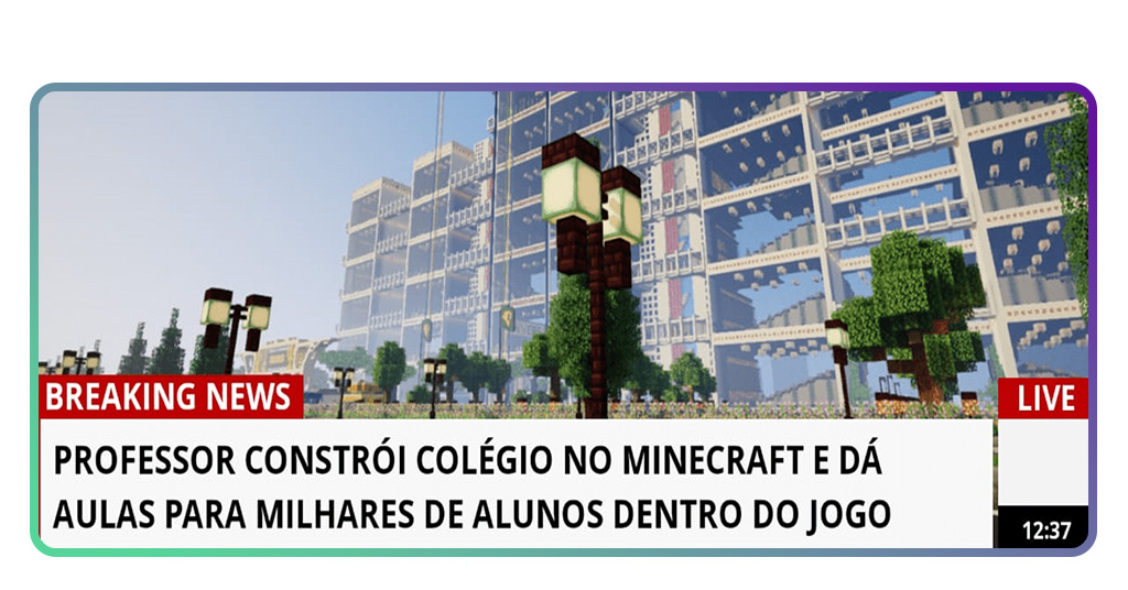 Escola no Minecraft: saiba como cadastrar seu filho de graça 3 Escola no Minecraft
