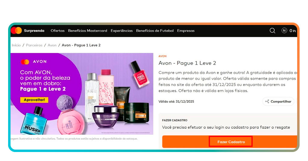 Como se cadastrar para ganhar produtos Avon pela internet 4 Ganhar produtos Avon