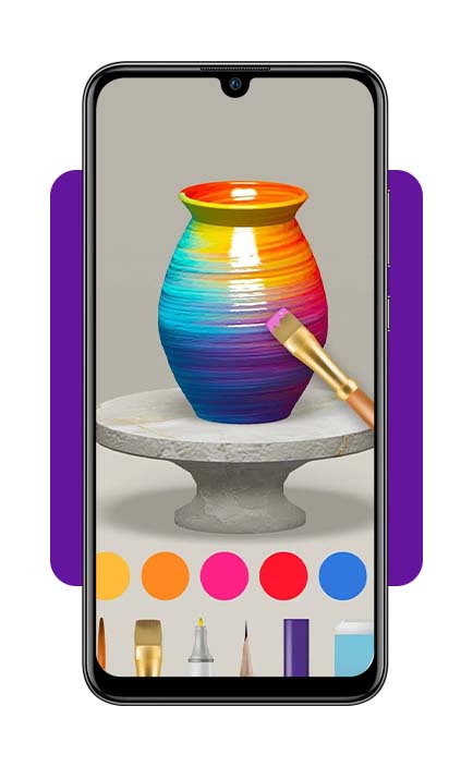Comece a fazer arte em cerâmica treinando neste app grátis 4 Fazer arte em cerâmica