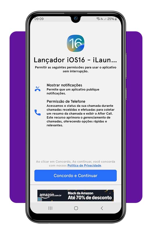 App para deixar o sistema do celular Android igual o iPhone 16 5 Celular Android igual o iPhone