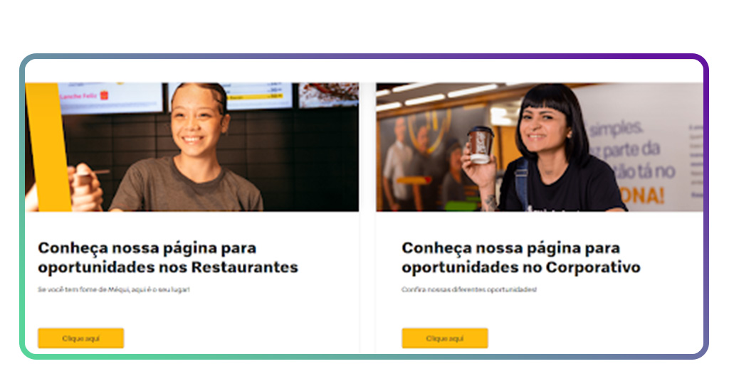 Jovem Aprendiz do McDonald's: como se cadastrar de maneira prática 4 Jovem Aprendiz do McDonald's