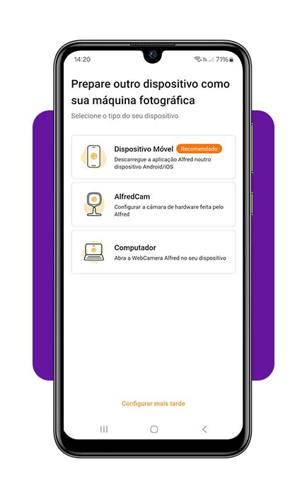 Transformar a webcam em uma câmera de segurança
