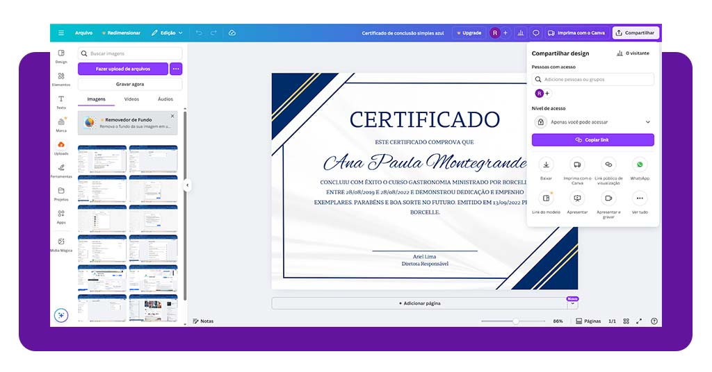 5 mil modelos de certificados para imprimir e editar grátis 7 Certificados para imprimir e editar