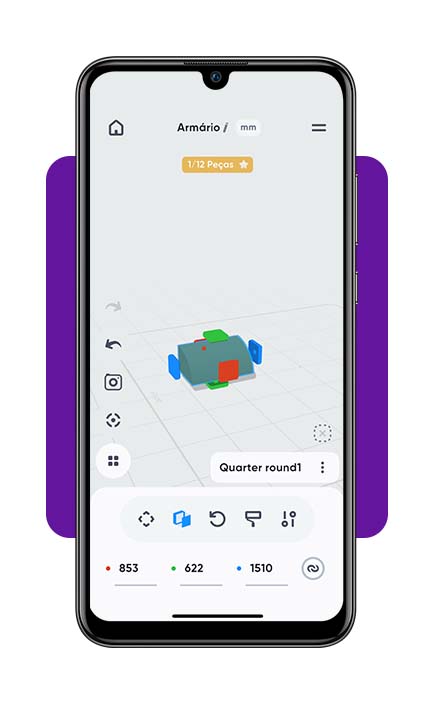 Aplicativo para criar móveis em 3D em poucos passos pelo celular 7 Aplicativo para criar móveis