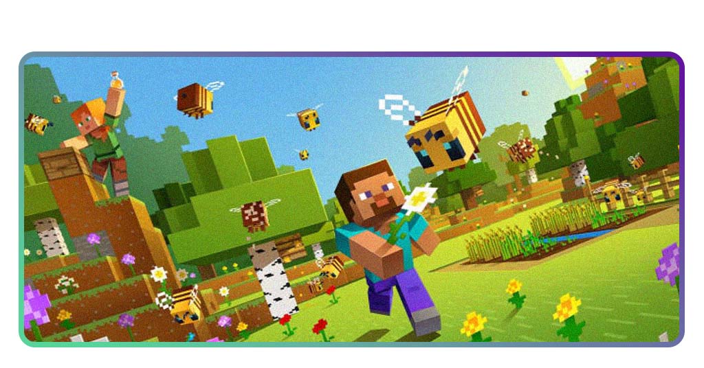 Aprender inglês no Minecraft