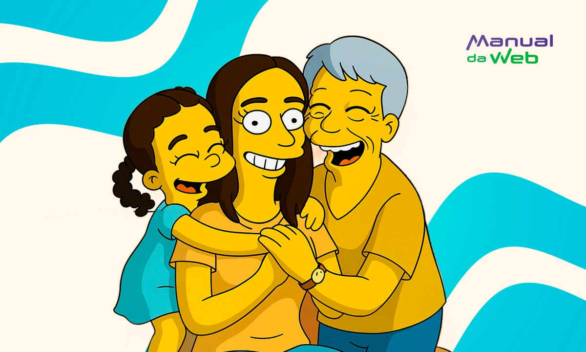 Passo a passo de como fazer sua foto no estilo Simpsons