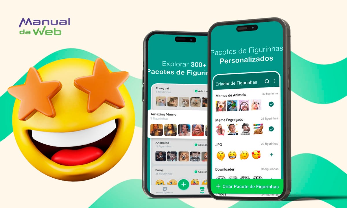 300 pacotes de figurinhas para usar grátis no WhatsApp